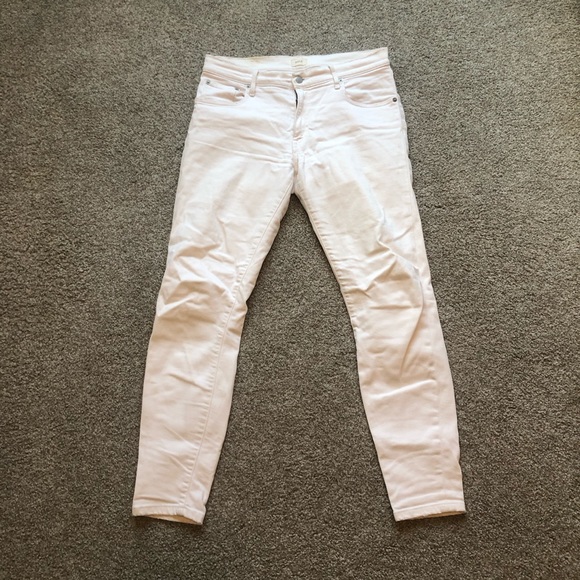 Able High Rise White Skinny Jeans - Picture 2 of 8